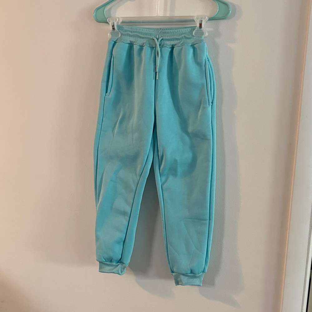 Kids Aqua Hoodie & Joggers Set